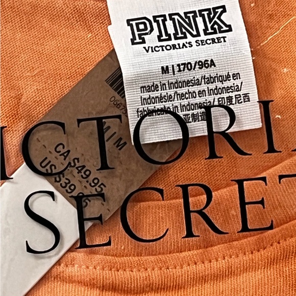 NWT VS PINK Short Sleeve Perfect Tee - Picture 10 of 11